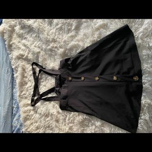 COPY - black overall dress